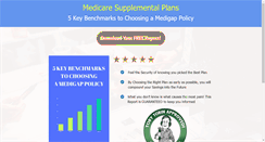 Desktop Screenshot of medicaresupplementalplans.com