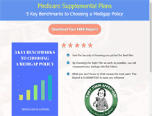Tablet Screenshot of medicaresupplementalplans.com